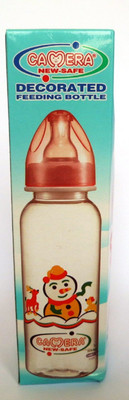 

Camera Baby Corporation Decorated Feeding Bottle - 250 ml(Transparent)
