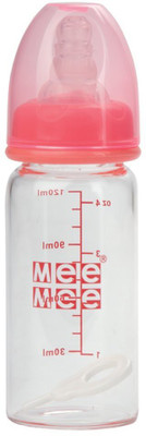 

MeeMee GLASS FEEDING BOTTLE 120ML - 120 ml(Multicolor)