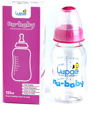 

LUPAE NUBABY FEEDING BOTTLE 125ML - 125 ml(BLUE, PINK)