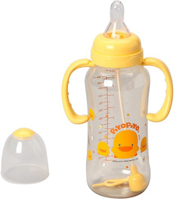 

Piyo Piyo PES Nursing Bottle - 300 cc(Transparent/Yellow)