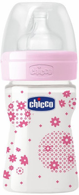 

Chicco Wellbeing PP Bottle 150ml Pink - 150 ml(Pink)