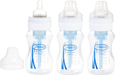 

Dr. Brown's BPA Free Polypropylene Bottle - 236 ml(Translucent)
