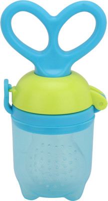 

Maxbell BPA Free Silicone Food Fruit Teething Feeder Baby with Key Design Handle Green - 20 ml(Blue)