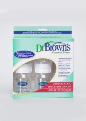 

Dr. Brown's Natural Flow Starter Kit Wide Neck - 236 ml(White)
