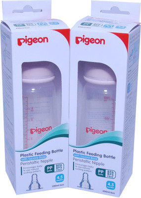 

Pigeon Shahi Feeding Bottle - 200 ml(Transparent)