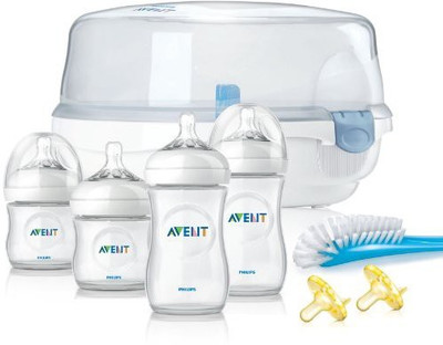 

Philips Avent BPA Free Natural Essentials Gift Set - 150 ml(White)