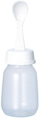 

Pigeon Weaning Bottle With Spoon 120ml - 120 ml(White)