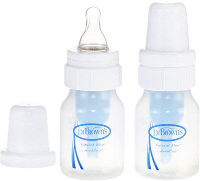 

Dr. Brown's Natural Flow Feeding Bottle Polypropylene - 60 ml(Blue, White)