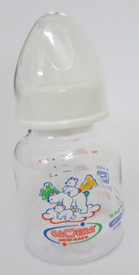 

Camera Baby Corporation Decorated Feeding Bottle - 90 ml(Transparent)