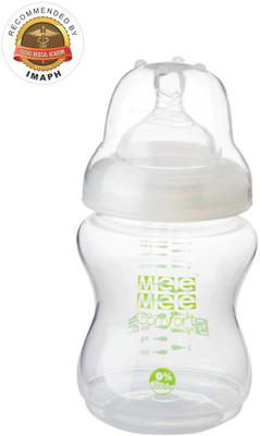 

MeeMee PREMIUM FEEDING BOTTLE� - 250 ml(White)