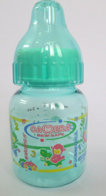 

Camera Baby Corporation Decorated Feeding Bottle - 90 ml(Transparent)