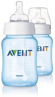

Philips Avent Twin Bottle - 260 ml(Blue)