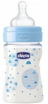 

Chicco WELL BEING FEEDING BOTTLE 0M+ BLUE 150ML - 150 ml(Multicolor)