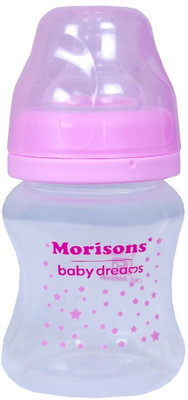 

Morisons Baby Dreams Kookie Wide mouth feeder - 150 ml(Pink)