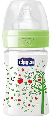 

Chicco WELL BEING FEEDING BOTTLE 0M+ GREEN 150ML - 150 ml(Multicolor)