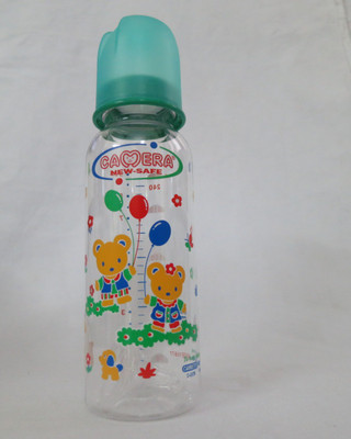 

Camera Baby Corporation Camera New-Safe Decorated Feeding Bottle ,250ml/9oz (11159) - 250 ml(Transparent)