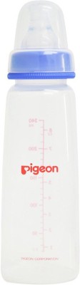 Pigeon Peristaltic Nursing 240ml with Large Size Nipple - Blue - 240 ml(Blue)