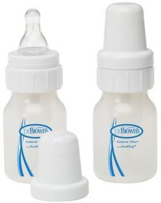 

Dr. Brown's Natural Flow Feeding Bottle Polypropylene - 56.6 ml(White)