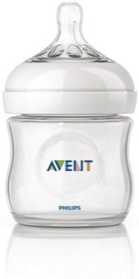 

Philips Avent NEW Natural Baby Feeding Bottle - 125 ml(Clear)