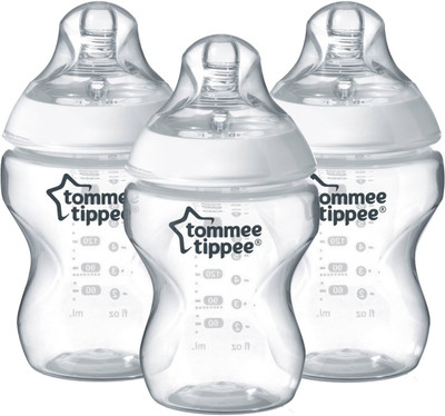 

Tommee Tippee Girls Deco Bottles - 260 ml(Blue, White)