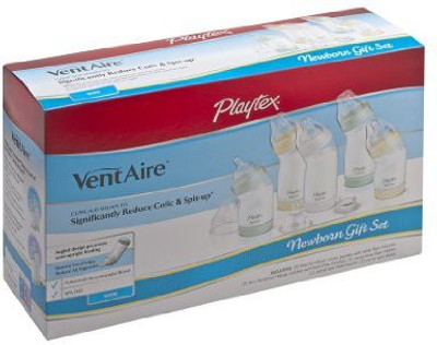

Playtex BPA Free VentAire Wide Bottle Newborn Starter Set - 145 ml(White)
