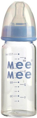 

MeeMee GLASS FEEDING BOTTLE 120ML (BLUE) - MM GP 4 BL - 120(Multi Colour)