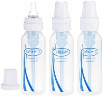 

Dr. Brown's NATURAL FLOW FEEDING BOTTLE 3PK - 240ML (8OZ) (STANDARD) - 240 ml(Blue)