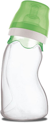 

Farlin Silicon Angle Shaped Plane Feeding Bottle 240cc - Green - 240 ml(Green)