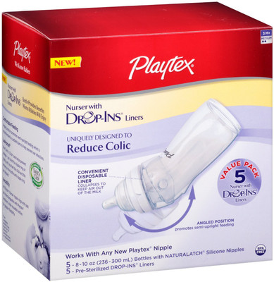

Playtex Nurser Baby Bottle - 300 ml(Multicolor)