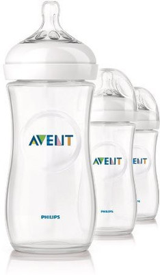 

Philips Avent BPA Free Natural Polypropylene Bottle - 325 ml(Transparent)