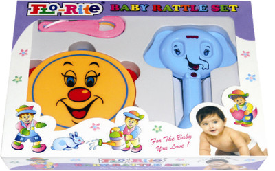 

Flo-Rite Baby Products Pvt. Ltd. Baby Rattle Set(Multicolor)