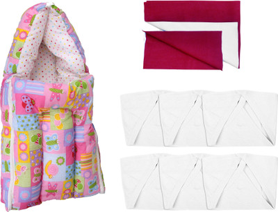

Orange and Orchid Baby Combo(Multicolor)