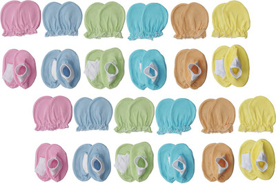 

Aarushi Hosiery Cotton Baby Booties and Mittens(Multicolor)