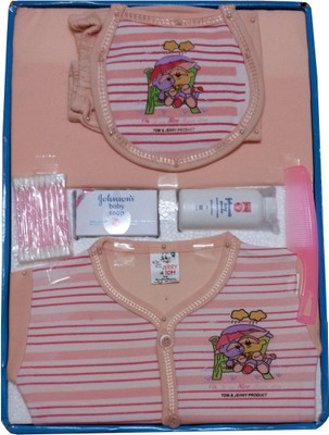 

Jerry & Tom 8 Pcs Bawa Baby Combo Gift Set(Bawa)