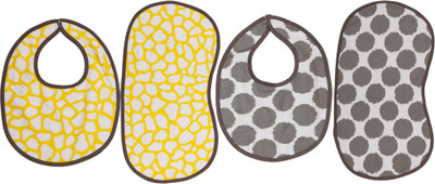 

Bacati Bibs/Burpies(Yellow)