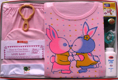 

Love Baby Baby Care Combo(Pink)