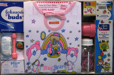 

Love Baby Baby Care Combo(Pink)