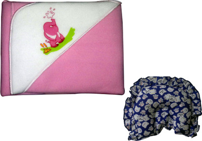 

Xchildhood New born baby blanket,baby head rai pillow(Multicolor)