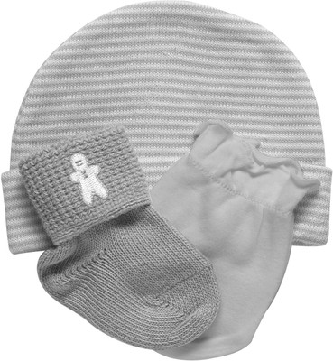 

Playette Cap Mitten & Sock Set(Grey)