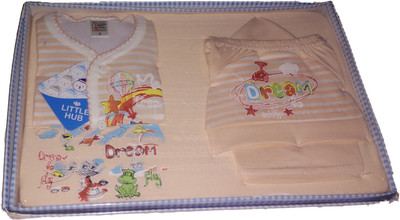 

Little Hub New Born Baby Gift Set - Peach(Peach)