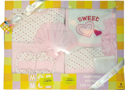 

MeeMee Baby Gift Set(Pink)