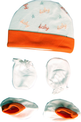 

U&ME Cap Set Combo(White, Orange)