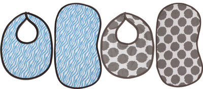 

Bacati Bibs/Burpies(Blue)