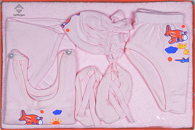 

Sathiyas Baby girls gift set(Pink)