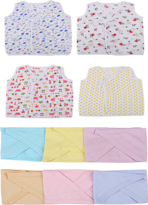 

Orange and Orchid Baby Combo set(Multicolor)