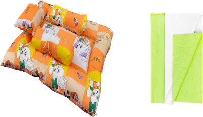 

Orange and Orchid Baby Bedding Combo(Orange)
