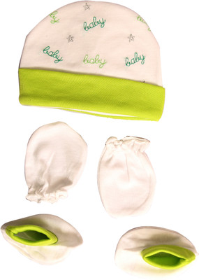 

U&ME Cap Set Combo(White, Green)