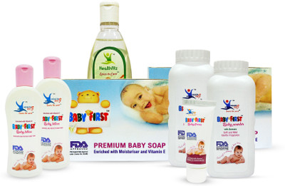 

Baby First Everyday Skincare Combo(Transparent and White)