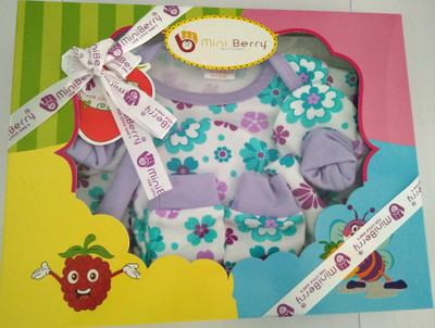 

Mini Berry Baby Gift Set 6-Pcs Newborn(Green)