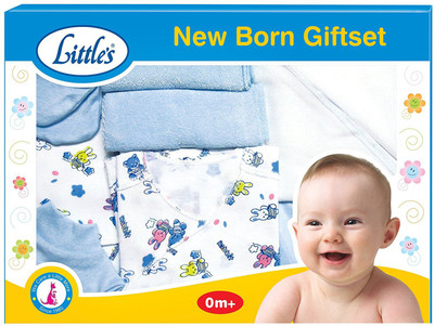 

Littles new born gift set(Blue)